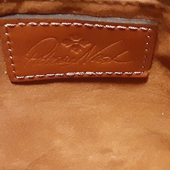 Patricia Nash Floral Leather Satchel/Should Bag - Picture 10 of 16